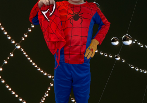 Natan jako Spider-man